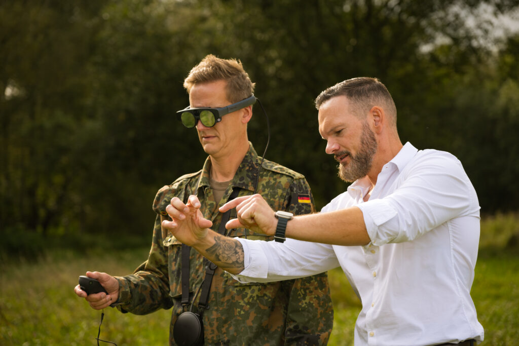 Actionfotos Portraits Werbung für Trainar AI Brillen